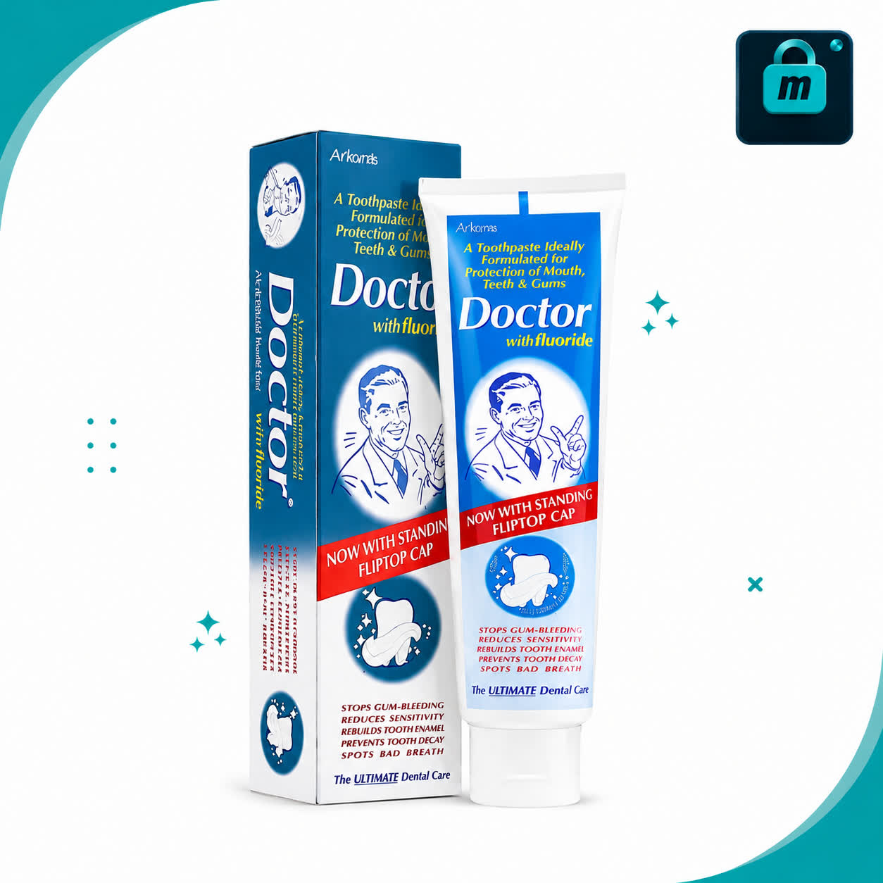 Doctor Toothpaste With Fluoride 65 gram