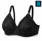 IFG Comfort 15 Cotton Bra- B Cup Size 32 to 42 ( Black & Skin Colour)