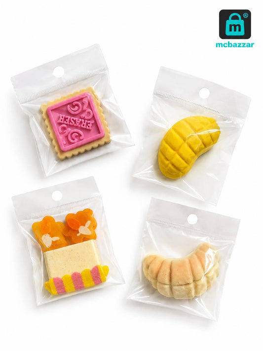 Eraser Fruit Shape 4Pcs