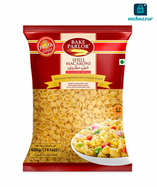 Shell Macaroni Pouch 400g - Bake Parlor