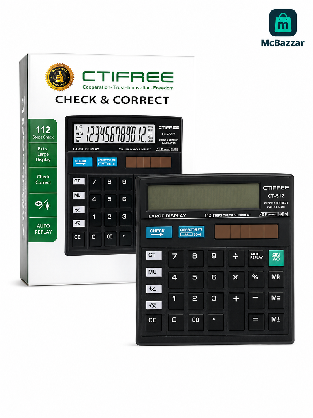 CTIFRER Check & Correct Calculator CT512