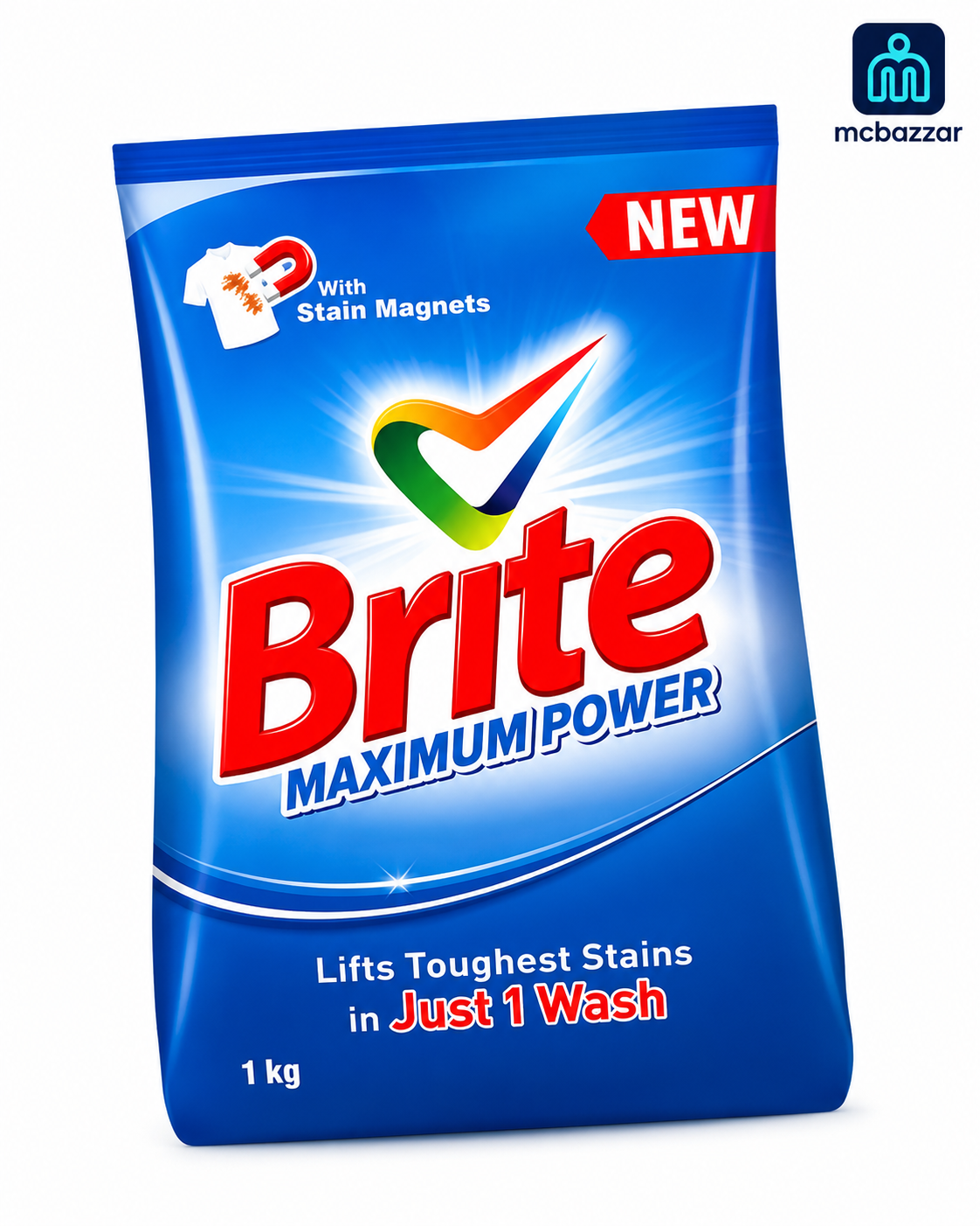 Brite Surf 1kg برائیٹ سرف