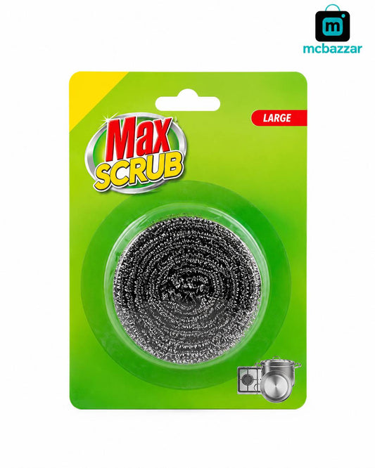 Max Scrub Spiral Steel koochi for dishwashing