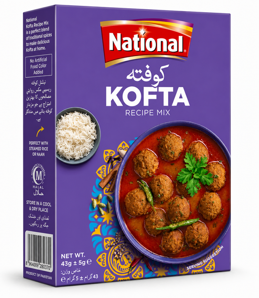 National Kofta Recipe Mix 43g+5g