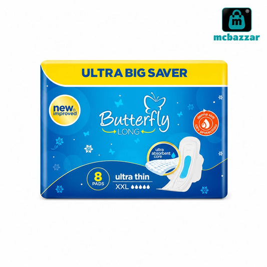 Butterfly Long Ultra Thin XXL 8 Pads