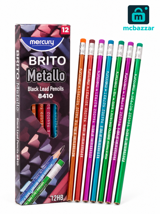 Mercury Brito Metallo 8410 Pencil (12Pcs)
