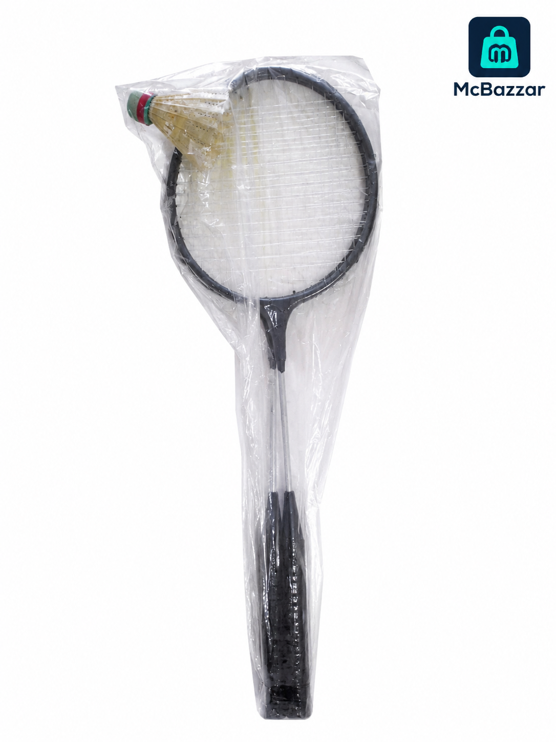 Baby Badminton Rackets Set Plastic Frame Body 2 Rackets with  Nylon Shuttlecock