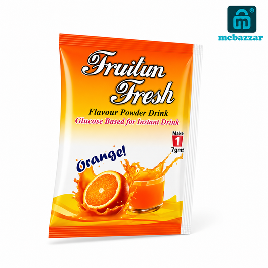 Fruitin Fresh Orange Flavour Powder Drink Sachet 7g