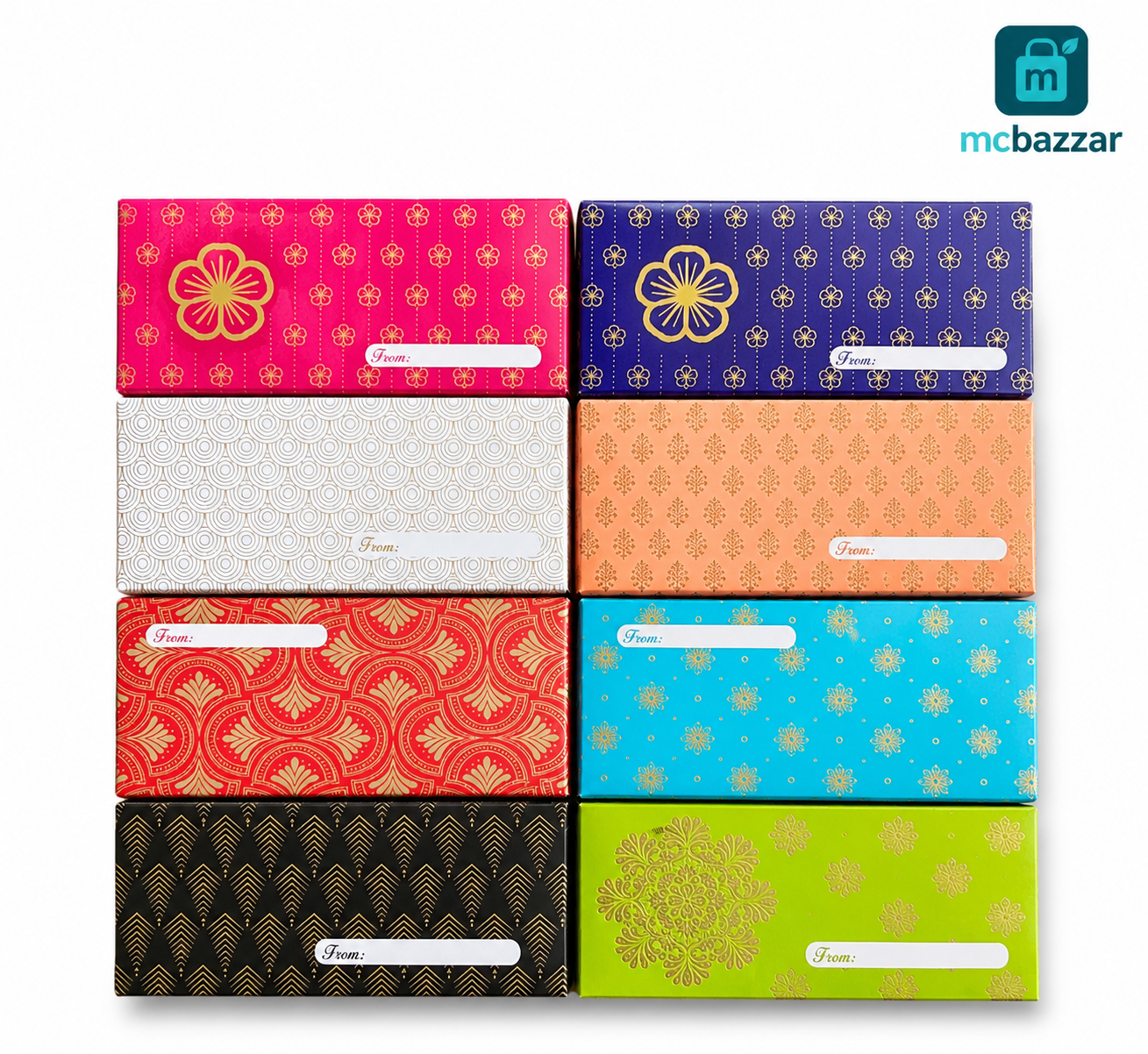 Premium Gift Money Envelopes – Assorted Traditional Designs Pack of 6 PCS