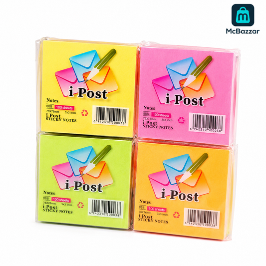 I Post Sticky Note 3×3 (100 Sheet) Packet