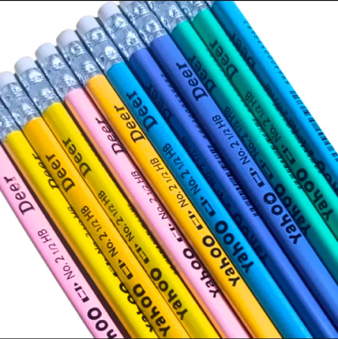 Deer Yahoo HB Pencil Box (12 Pencils)