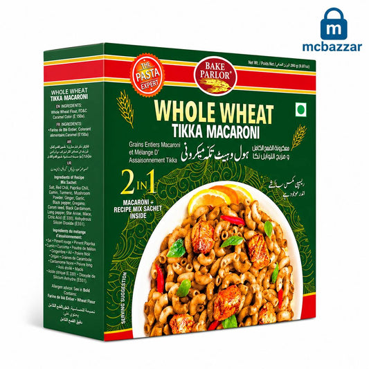 Whole wheat Tikka Macaroni 2in1 250g - Bake Parlor