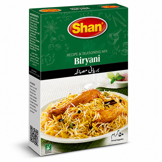 Shan Biryani Masala Recipe Mix 50g بریانی مصالحہ