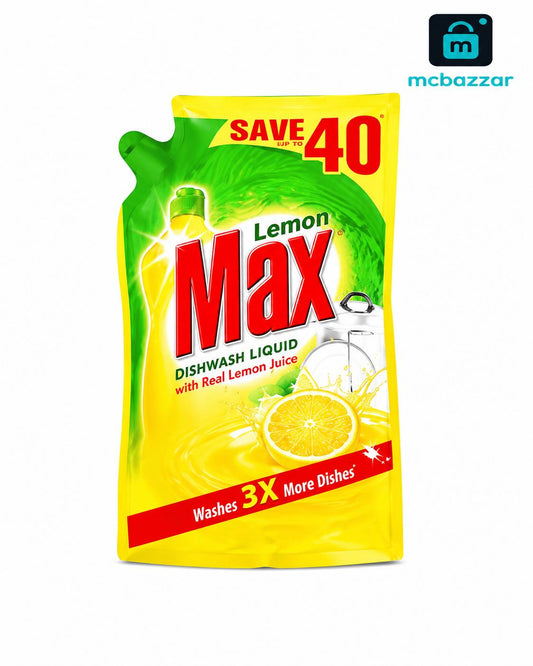 Lemon Max Dishwash Liquid 450ml