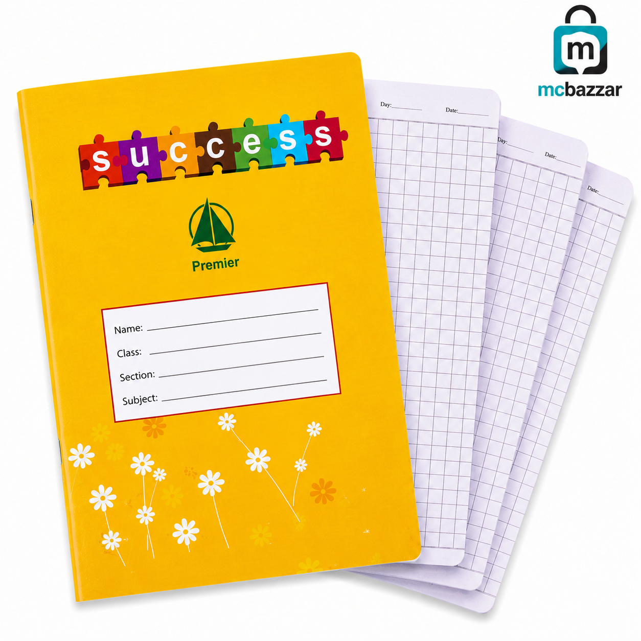 Premier Note Book Local Normal Quality Math Line - 50