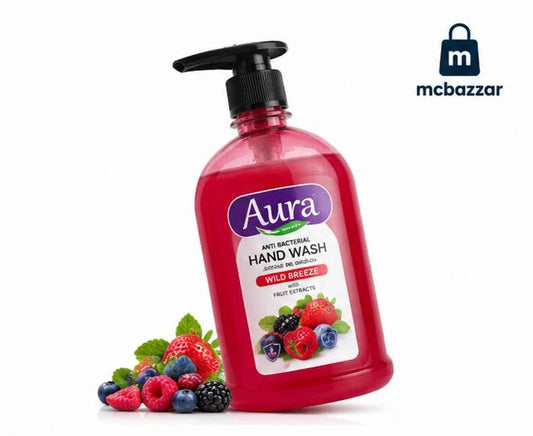 Aura Anti Bacterial Wild Breeze Hand Wash 500ml