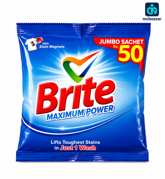 Brite Surf Jumbo Pack - 50 برائیٹ سرف جمبو پیک