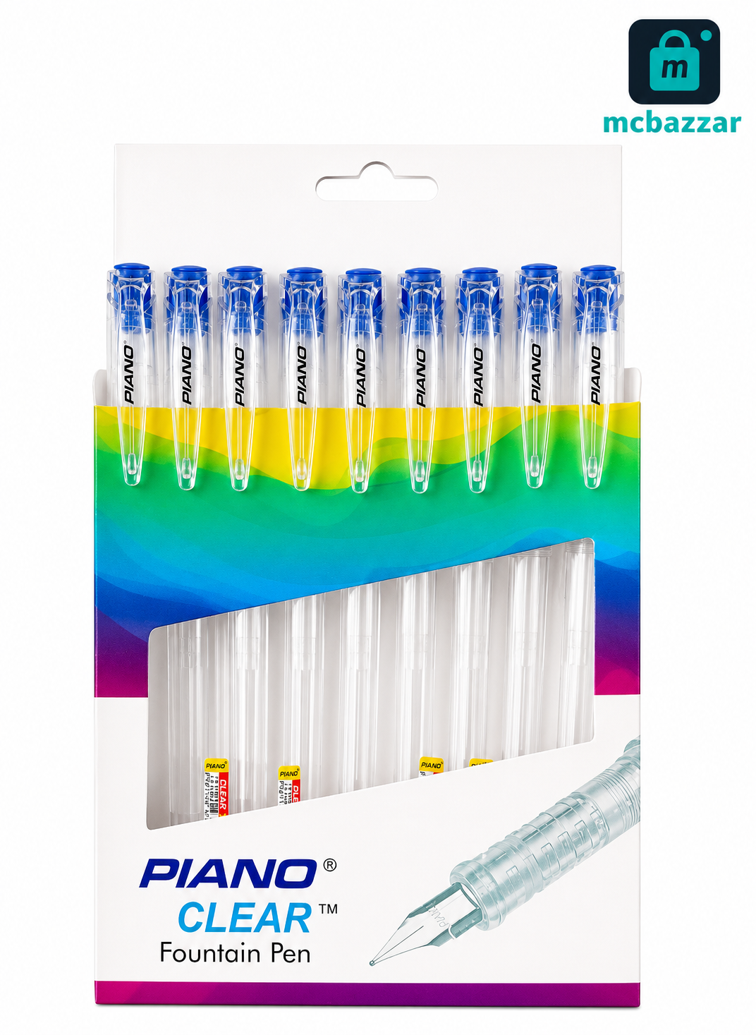Piano Clear Fountain Pen (1PC)