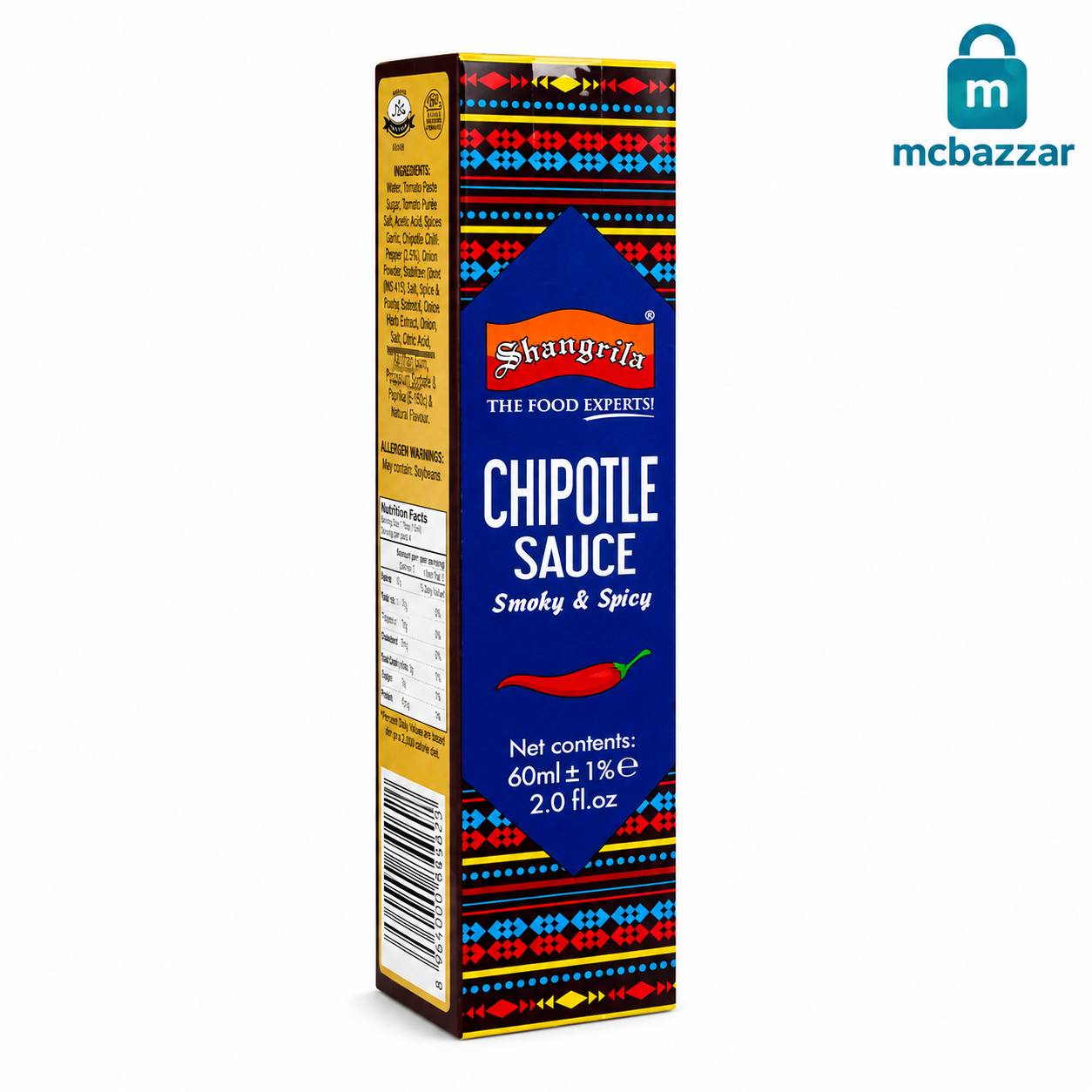 Shangrila Chipotle Sauce Smoky & Spicy 60ml