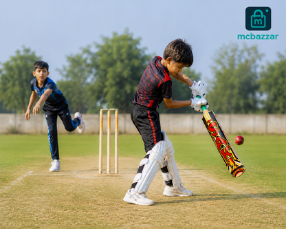 SAKI Brand kids Wooden Cricket Bat 28 Inch Length, 4 Inch Width