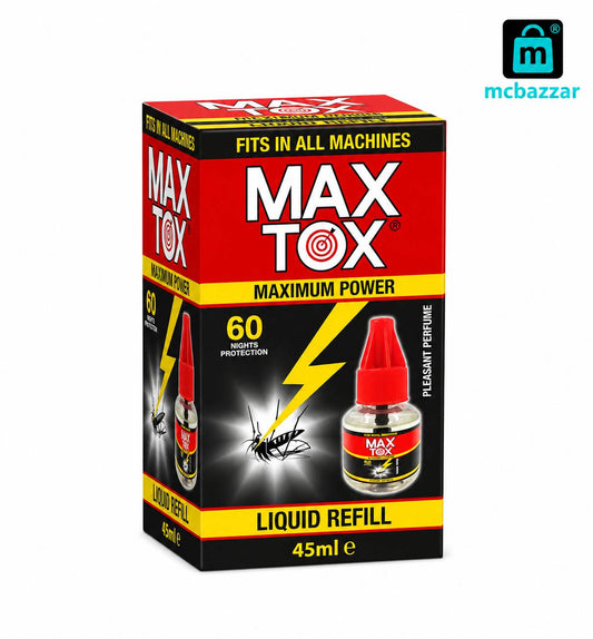 Max Tox Maximum Power Liquid Refill 45ml - 60 Nights Protection