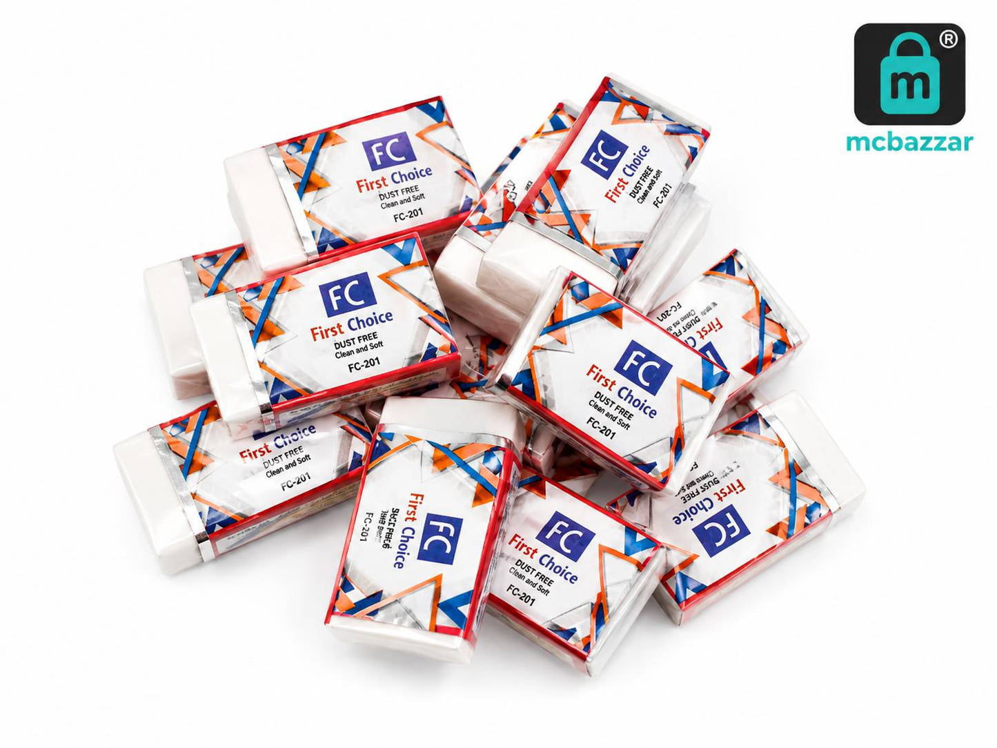 First Eraser Large Size FC-201 (12Pcs)