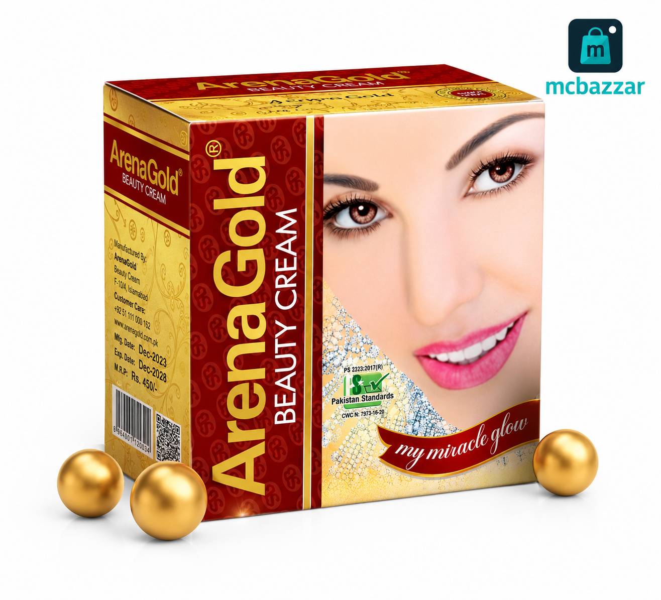 Arena Gold Beauty Cream