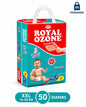 Royal Ozone Baby Diapers XXL-6 Size - 50 Pcs