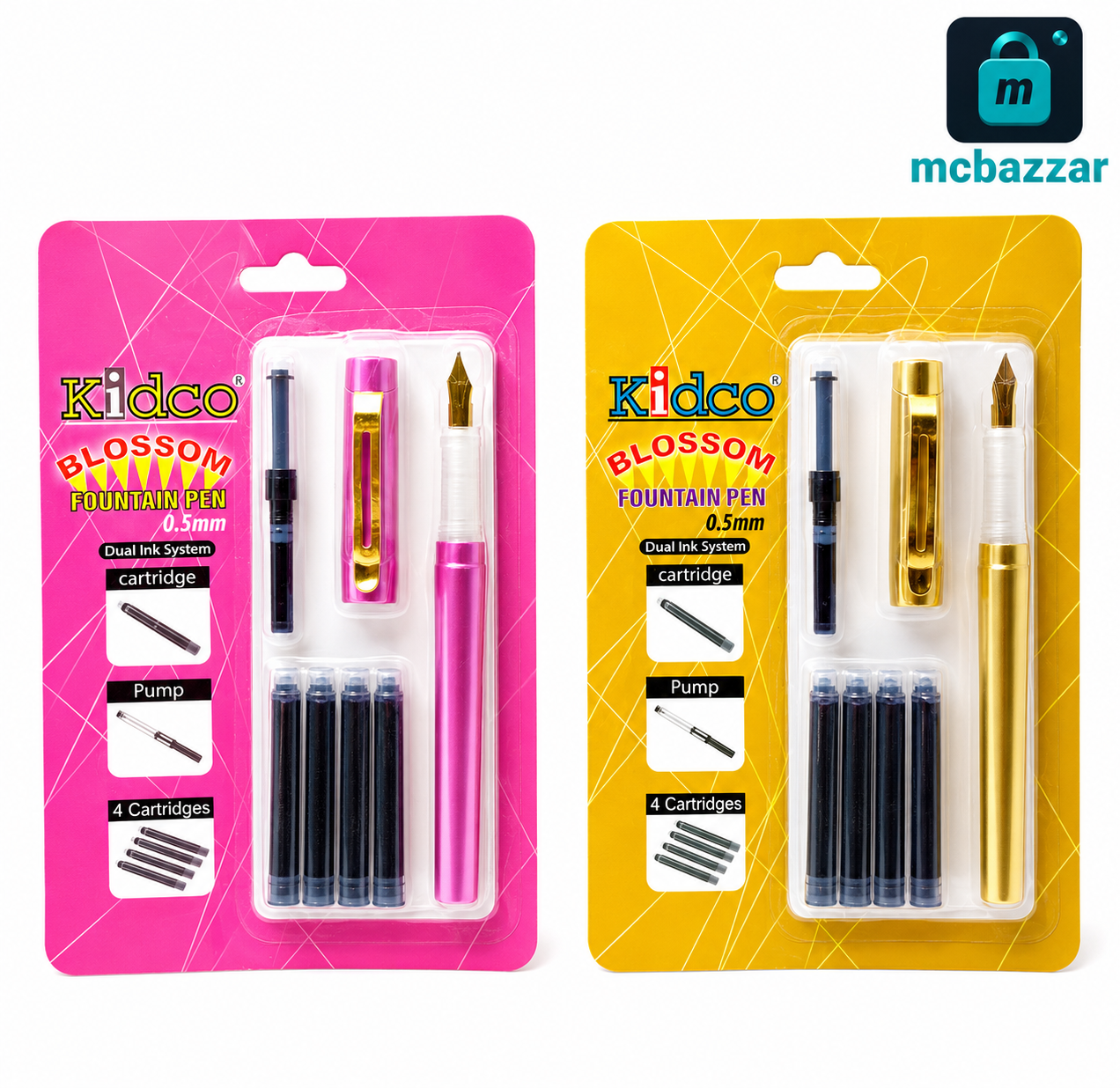Kidco Blossam fountain Pen (1PC)