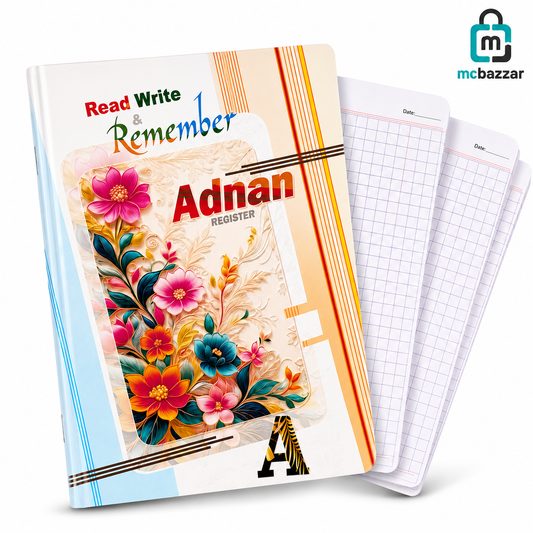 Adnan Math Register-100 عدنان ریاضی رجسٹر