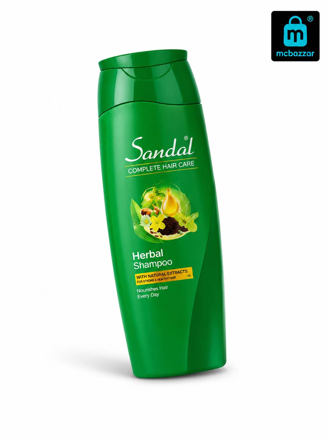 Sandal Complete Hair Care 180ml with Aleo Vera Reatha & Shikakai Extract