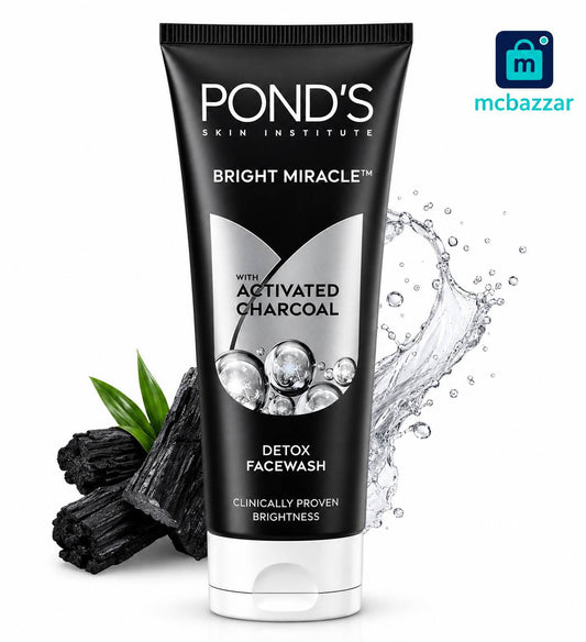 Pond's Bright Miracle Activated Charcol Facewash 100g