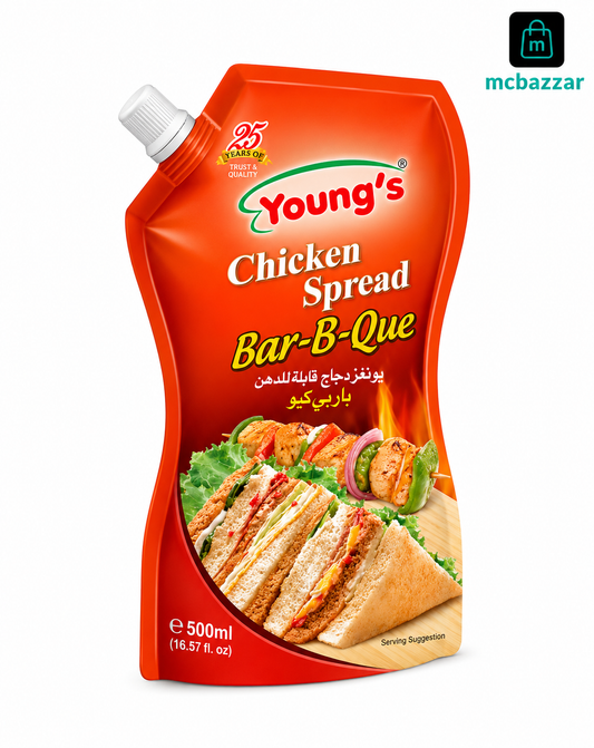 Youngs Chicken Bar-B-Que Spread 500ml Packing