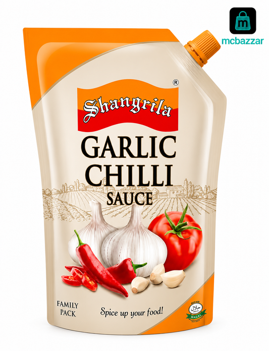 Shangrila Garlic Chilli Sauce 800g Pouch Packing