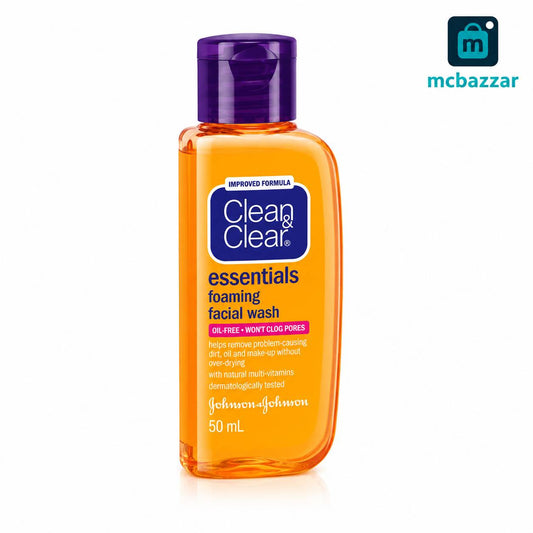 Clean & Clear Oil Free Foaming Face wash 50ml