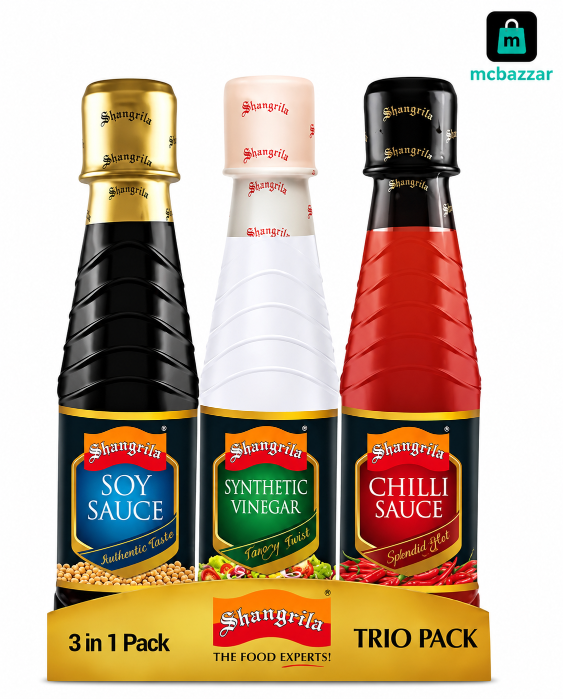 Shangrila Sauce Trio Pack (3 in 1)  Small Packing