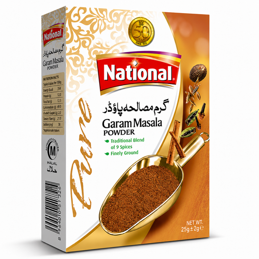 National Garam Masala Powder 25g گرم مصالحہ پاؤڈر