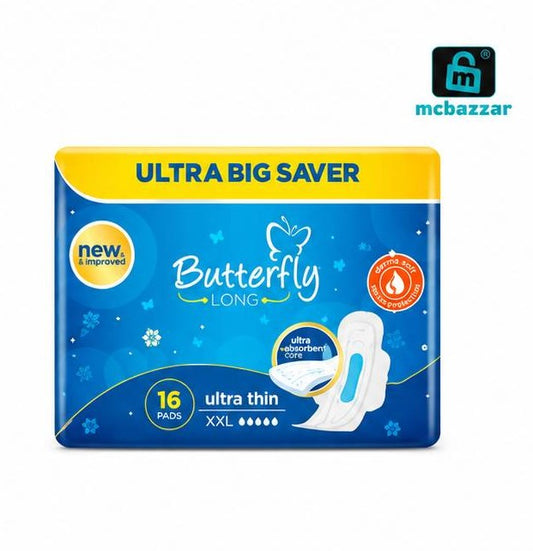 Butterfly Long Ultra Thin XXL 16 Pads
