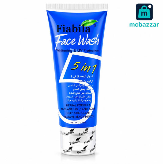 Fiabila 5 IN 1 Whitening Face Wash - 100ml