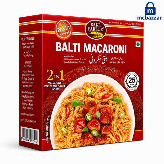 Balti Macaroni 2in1 250g - Bake Parlor