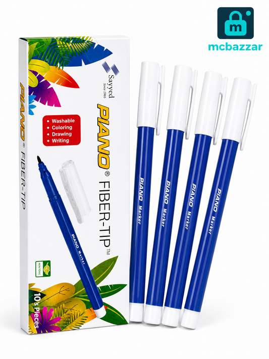 Piano Fiber Tip Marker (10Pcs)