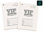 VIP File white 2Pc