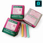 Colored Chalk Sticks Pack – Non-Toxic Smooth Writing Classroom Chalk 3 PC's