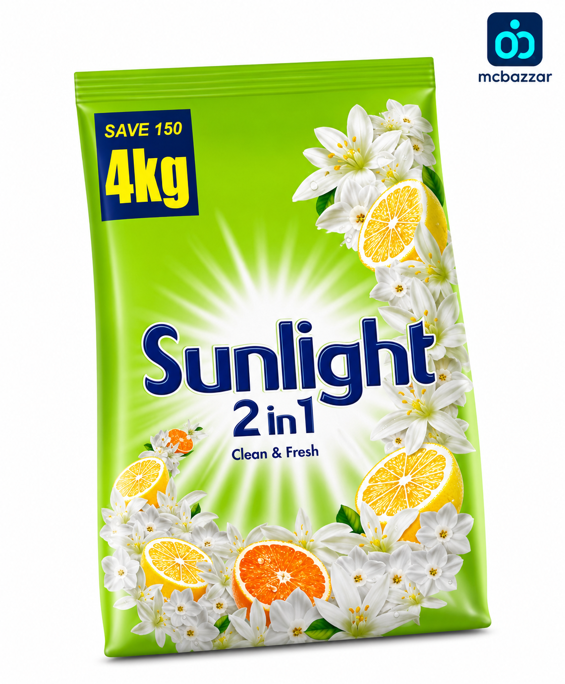 Sunlight Surf Green 4kg سن لائیٹ سرف سبز