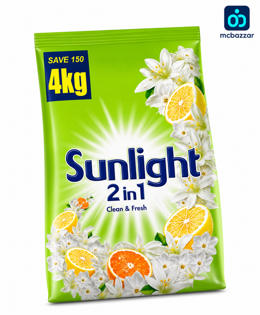 Sunlight Surf Green 4kg سن لائیٹ سرف سبز