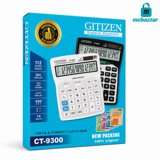 Calculator GITIZEN CT-9300 14 Digit Check & Correct