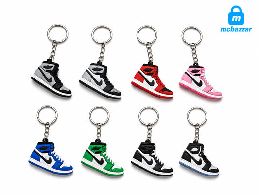 Medium Size Sneaker Shoe Keychain – (1Pc)