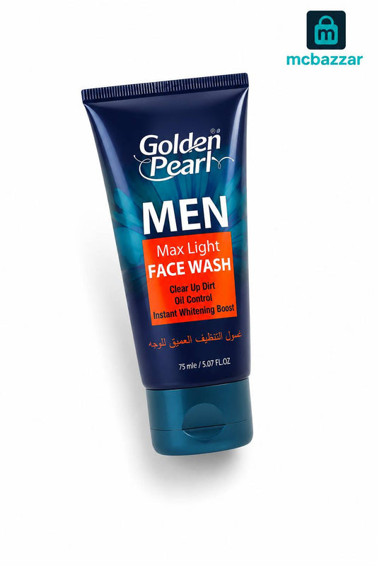 Golden Pearl Men Max Light Face Wash 75 ml