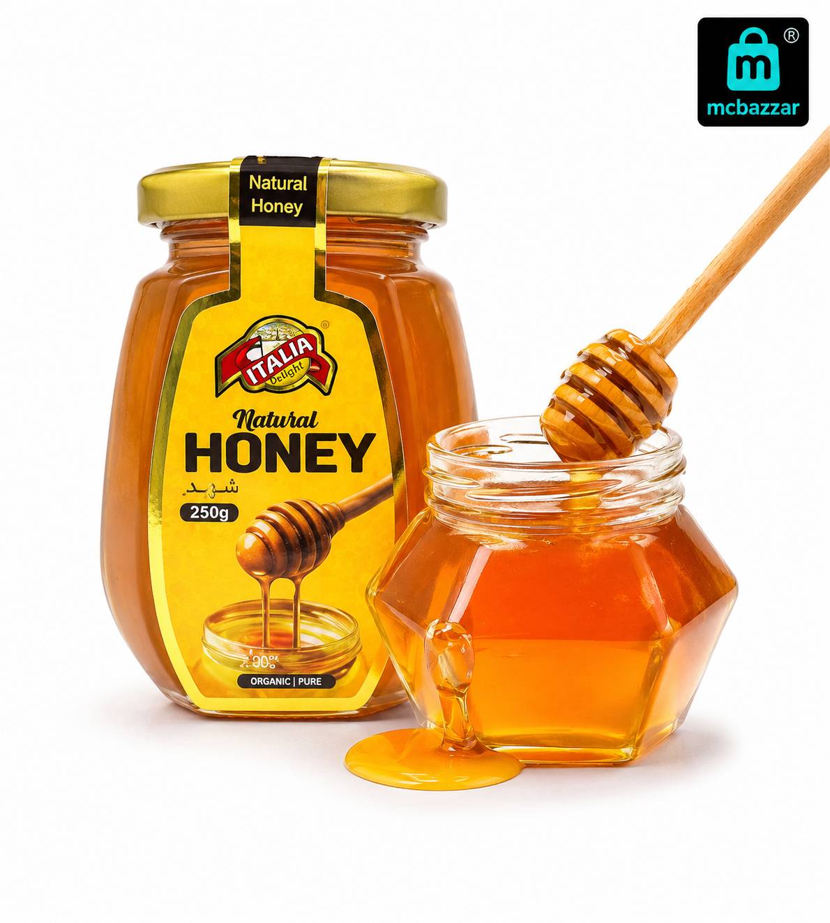 ITALIA Natural Honey Pure 250g