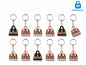 Stylish Fashion Bag Key Ring for Girls (1Pc)